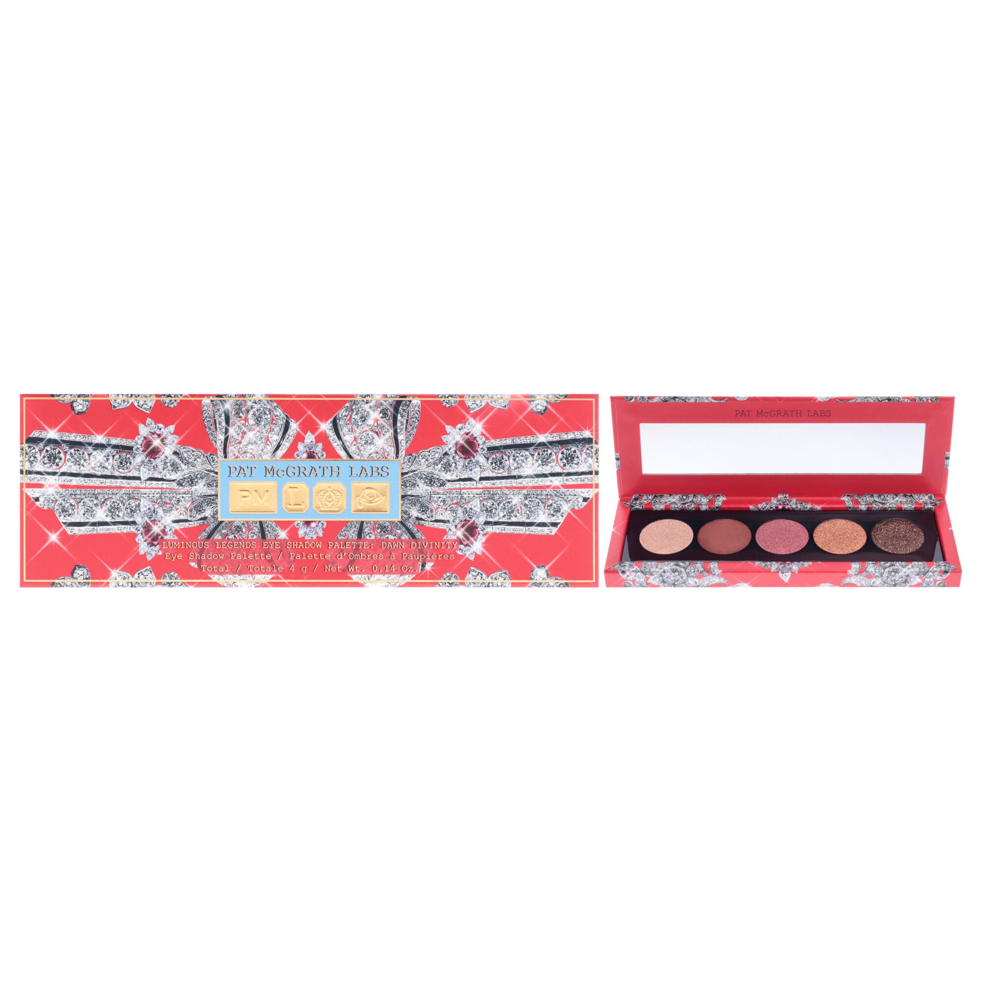 Luminous Legends Eye Shadow Palette - Dawn Divinity, See Description, hi-res image number 0