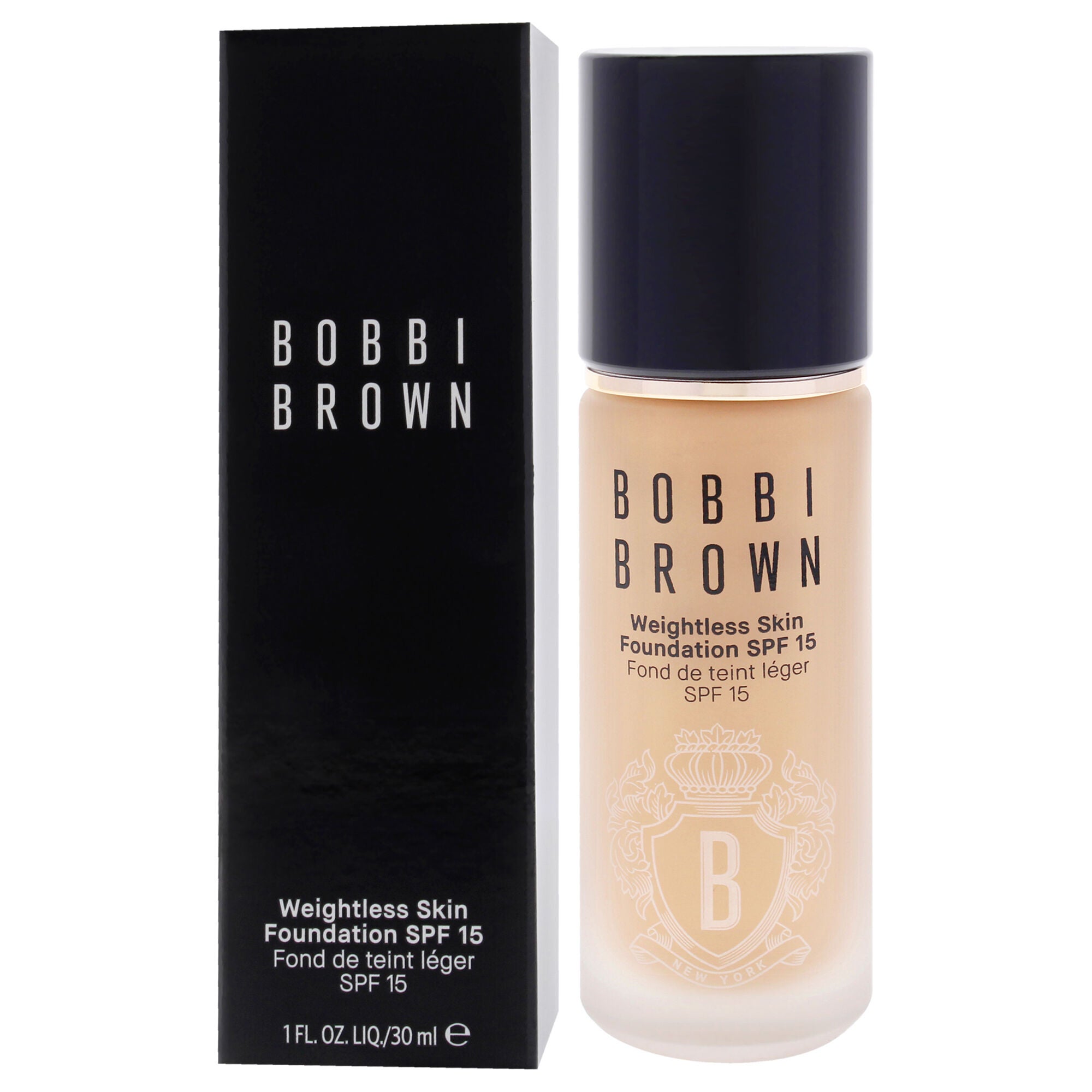 Weightless Skin Foundation SPF 15 - N-050 Neutral Natural by Bobbi Brown for Women - 1 oz Foundation, Brown, alternate image number 3