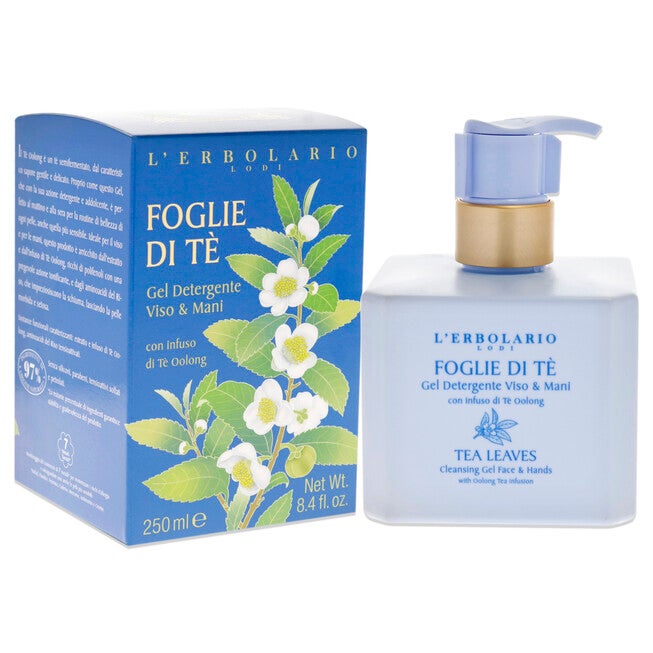 Cleansing Gel Face and Hand - Tea Leaves by LErbolario for Unisex - 8.5 oz Cleanser, , alternate image number null