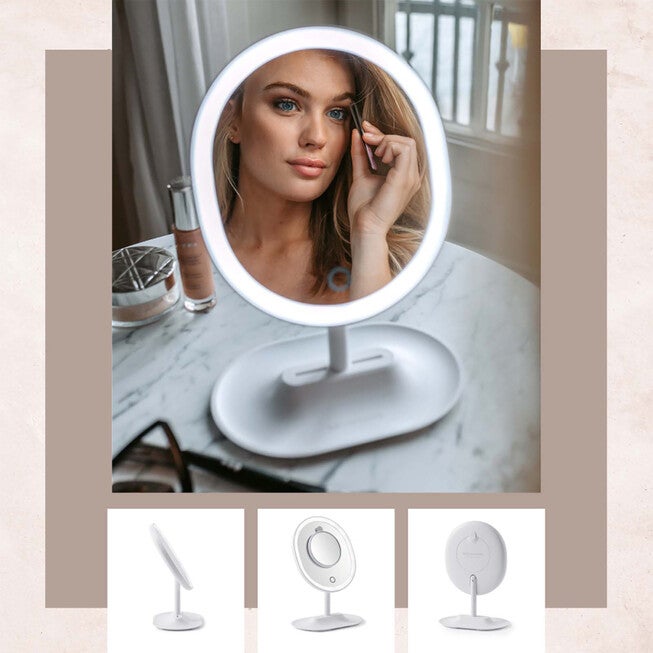 Original Lighted Makeup Mirror by Browgame for Women - 1 Pc Mirror, NA, alternate image number null