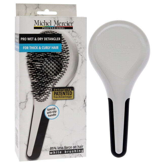 Pro Wet and Dry Detangler - Thick and Curly Hair by Michel Mercier for Unisex - 1 Pc Hair Brush, See Description, alternate image number 2