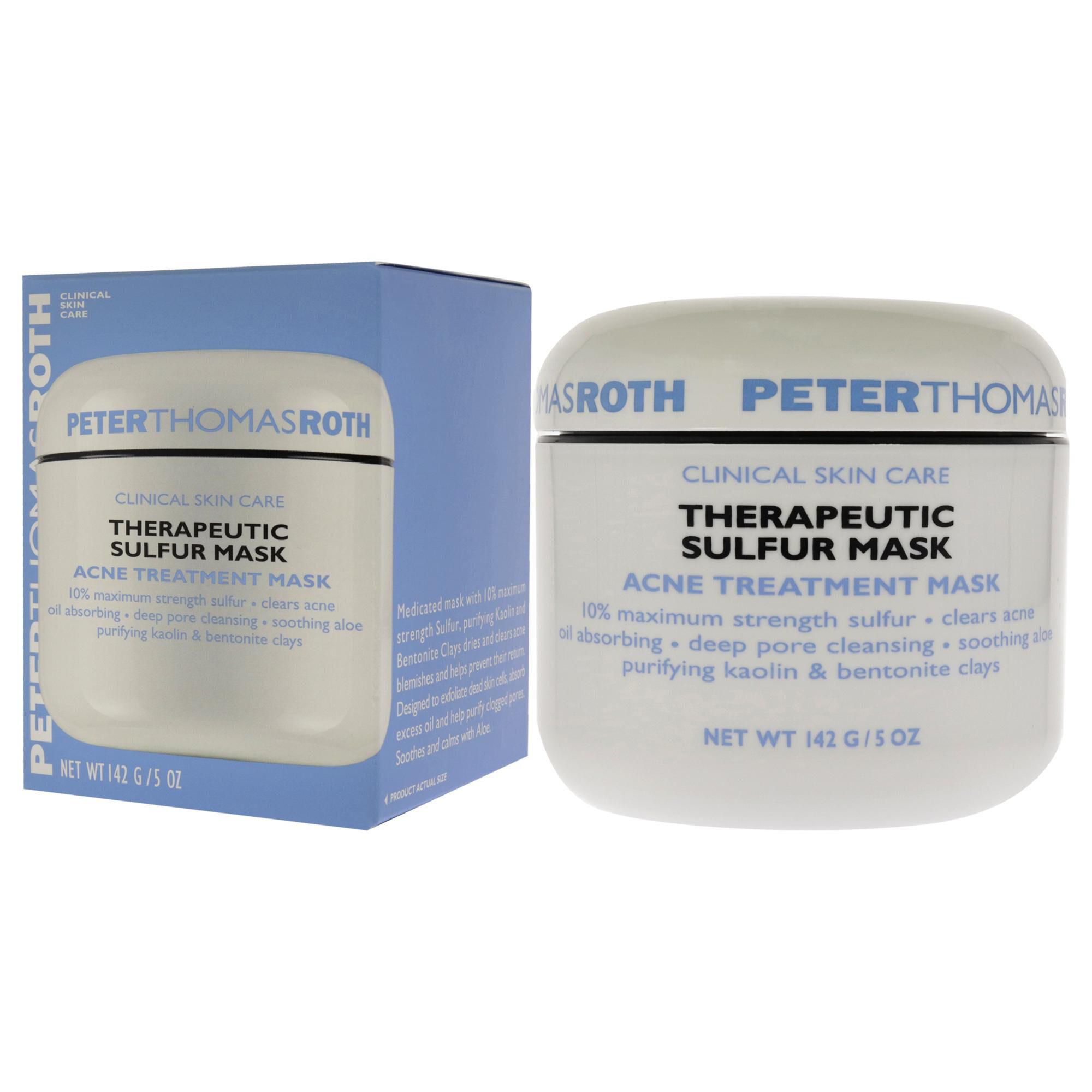 Therapeutic Sulfur Mask by Peter Thomas Roth for Unisex - 5 oz Treatment, , alternate image number 8