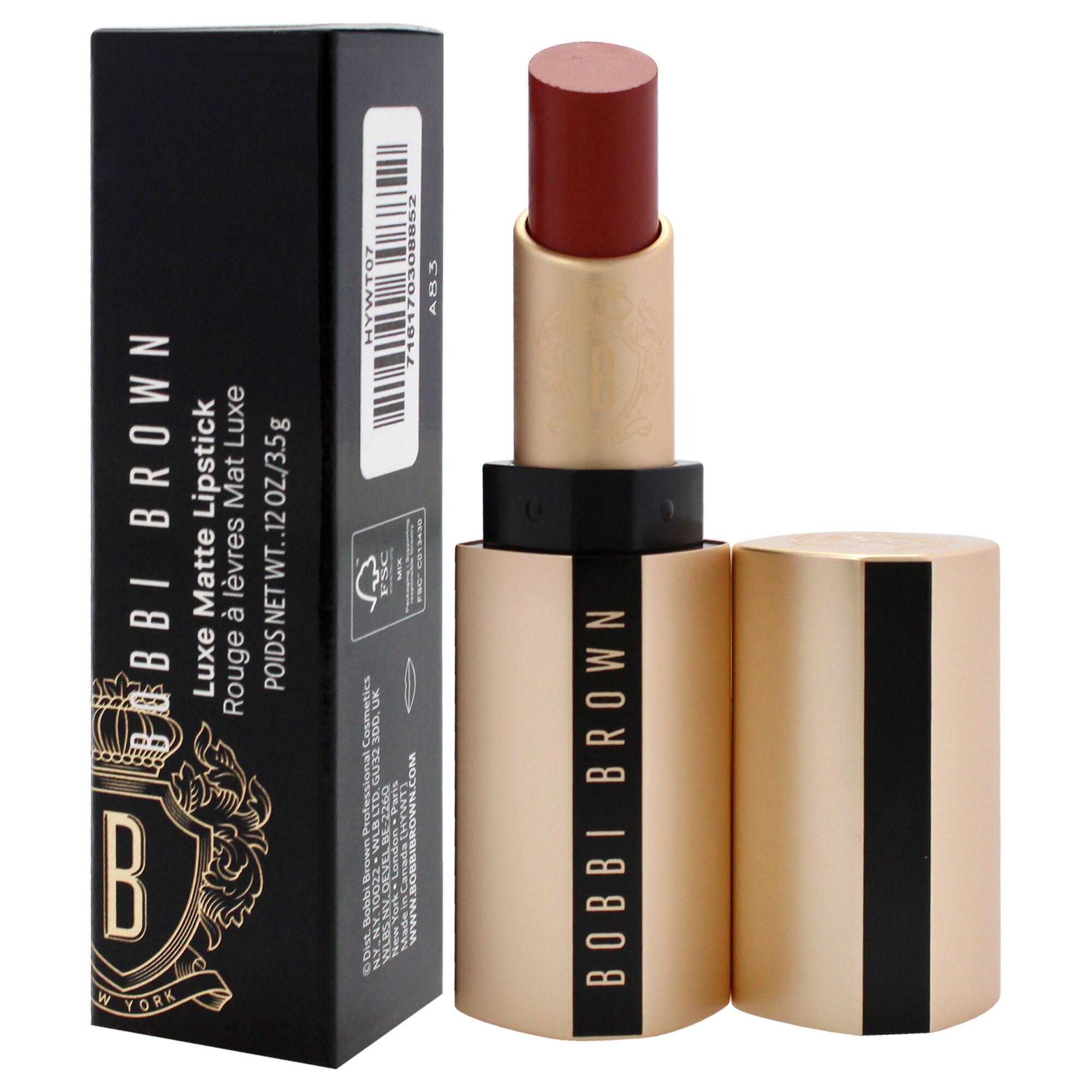 Luxe Matte Lipstick - Claret by Bobbi Brown for Women - 0.12 oz Lipstick, See Description, alternate image number 3