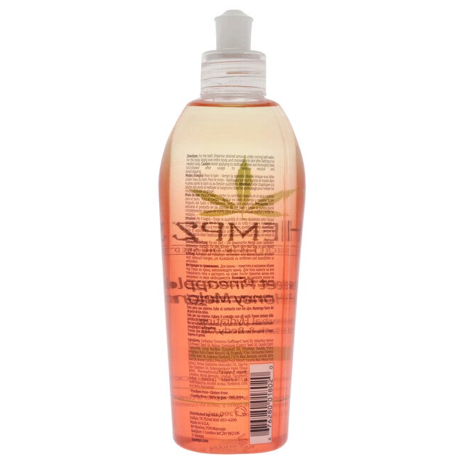 Sweet Pineapple and Honey Melon Hydrating Bath and Body Oil by Hempz for Unisex - 6.76 oz Body Oil, NA, alternate image number null