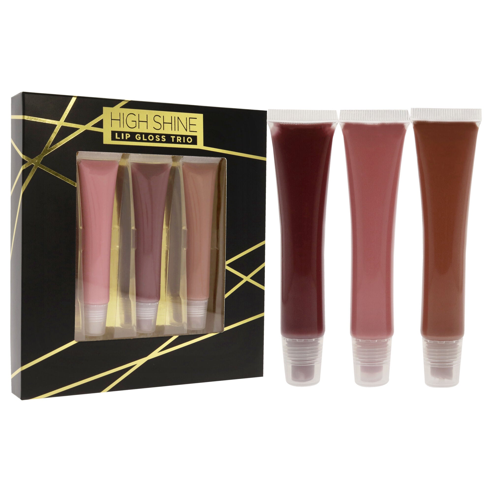 High Shine Lip Gloss Trio by Reaction Retail 3 x 0.54 oz Lip Gloss, Multi, alternate image number 2