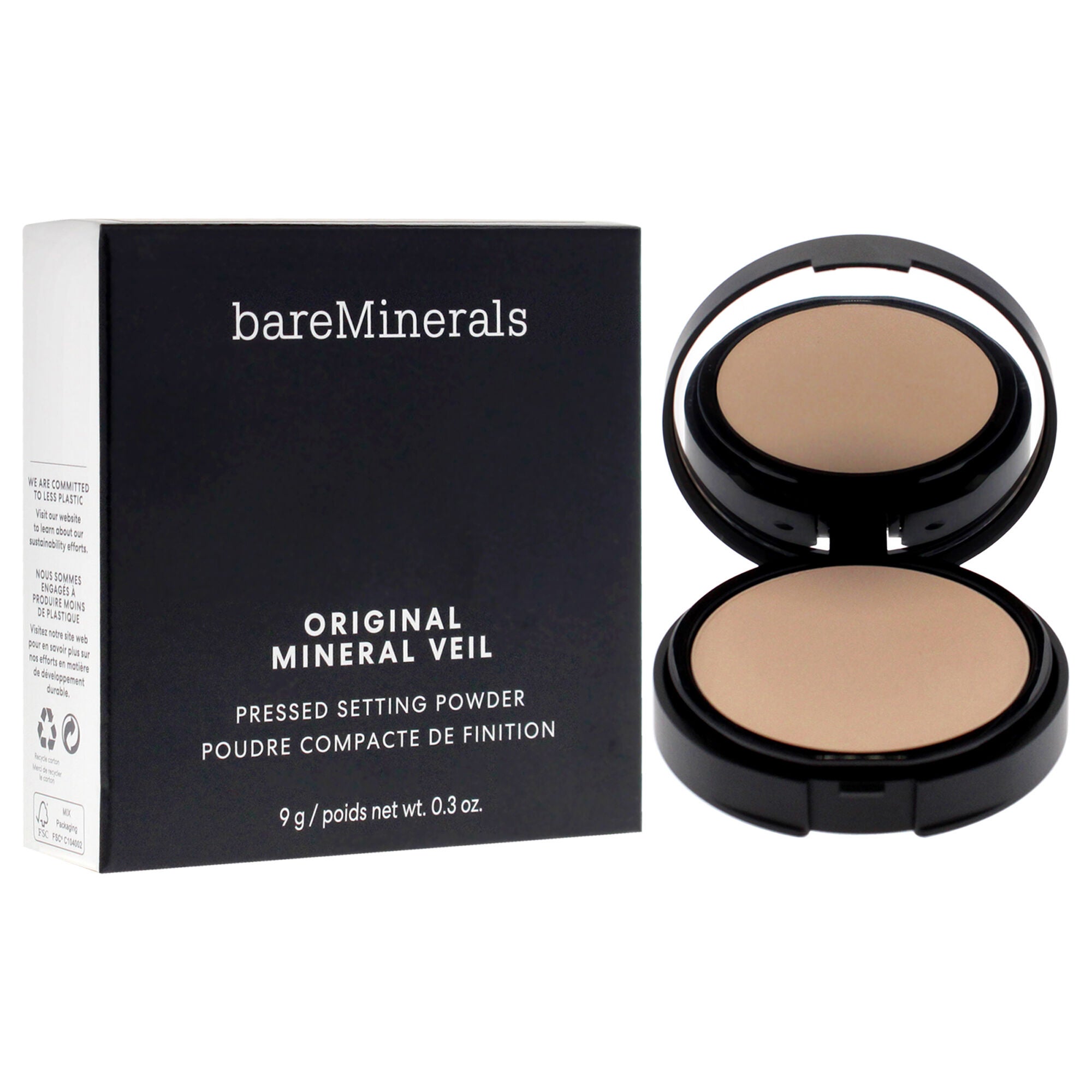Original Mineral Veil Pressed Setting Powder - Sheer Light by bareMinerals for Women - 0.3 oz Powder, See Description, alternate image number 2