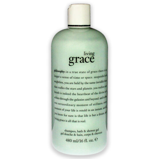 Living Grace Shampoo Bath & Shower Gel by Philosophy for Unisex - 16 oz Shower Gel, NA, hi-res image number null