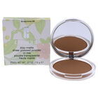 Stay-Matte Sheer Pressed Powder - # 04 Stay Honey M - Dry Combination To Oily by Clinique for Women - 0.27 oz Powder, NA, hi-res image number null