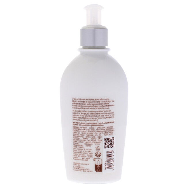 Almond Milk Veil by LOccitane for Unisex - 8 oz Body Milk, NA, alternate image number null