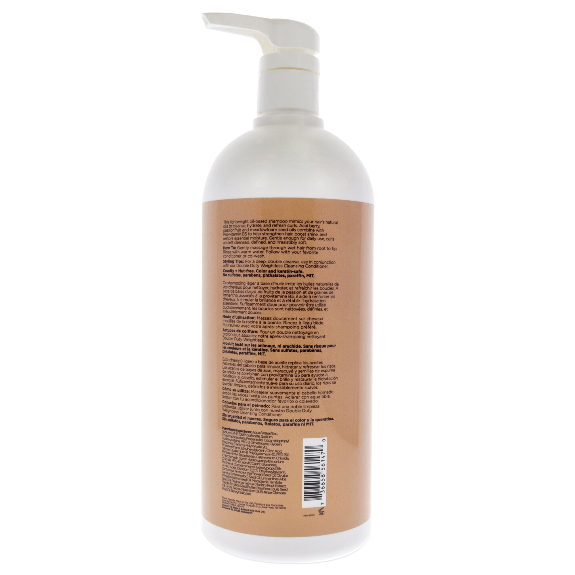 Curl Shaper Good as New Moisture Restoring Shampoo by Ouidad for Unisex - 33.8 oz Shampoo, See Description, alternate image number 1