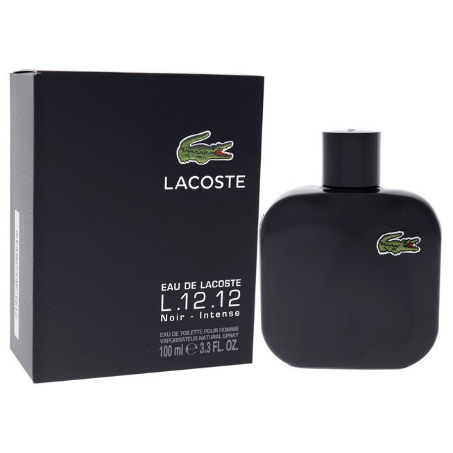 Lacoste Eau De Lacoste L.12.12 Noir by Lacoste for Men - 3.3 oz EDT Spray, , alternate image number null