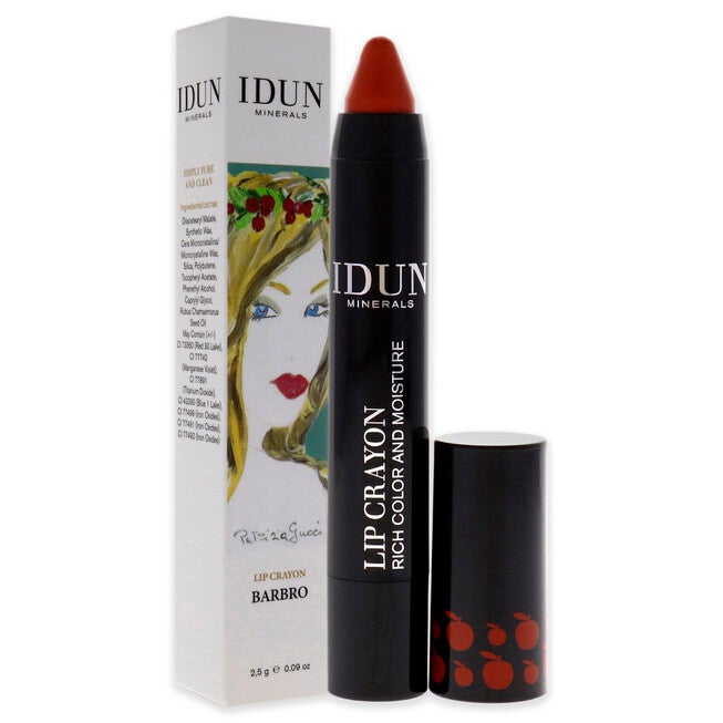 Lip Crayon - 403 Barbro by Idun Minerals for Women - 0.09 oz Lipstick, , alternate image number 6