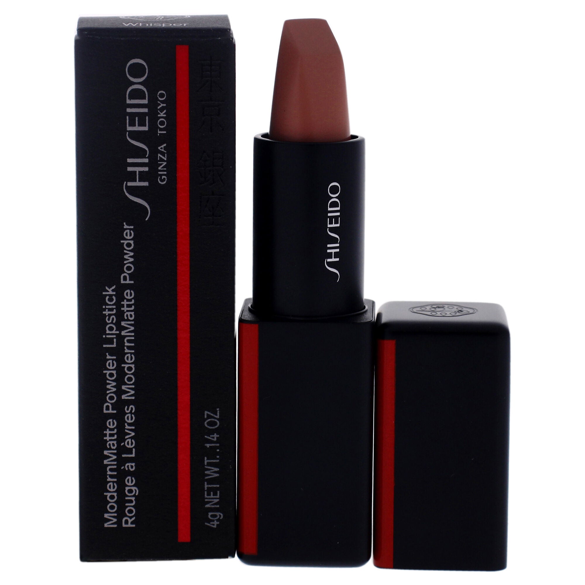 ModernMatte Powder Lipstick - 502 Whisper by Shiseido for Women - 0.14 oz Lipstick, See Description, hi-res image number 0