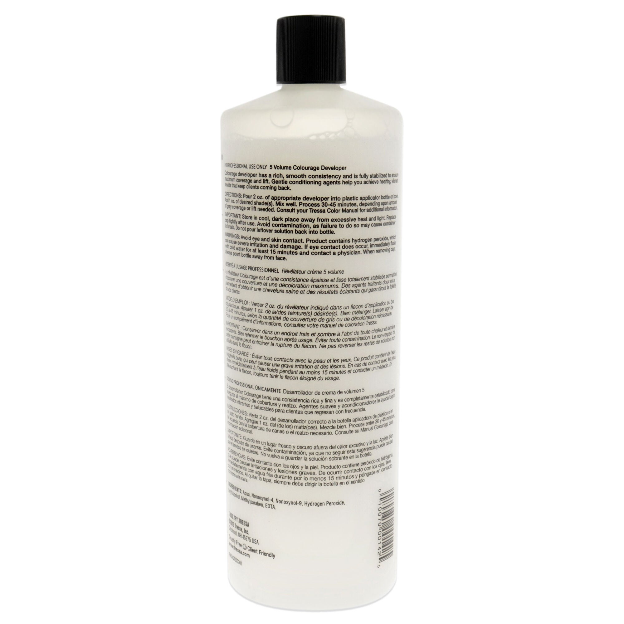Colourage Developer - 5 Volume by Tressa for Unisex - 32 oz Lightener, See Description, alternate image number 2