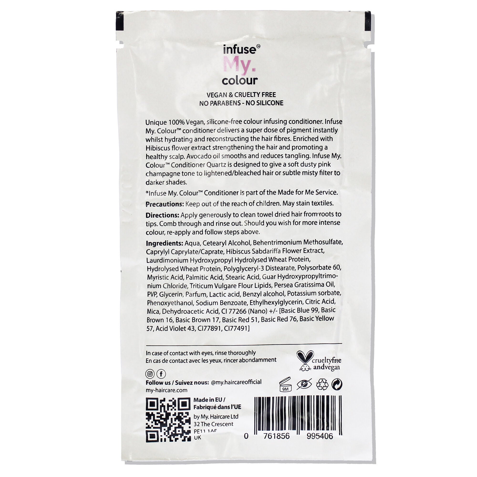 Quartz Conditioner by Infuse My Colour for Unisex - 15 ml Conditioner, See Description, alternate image number 2