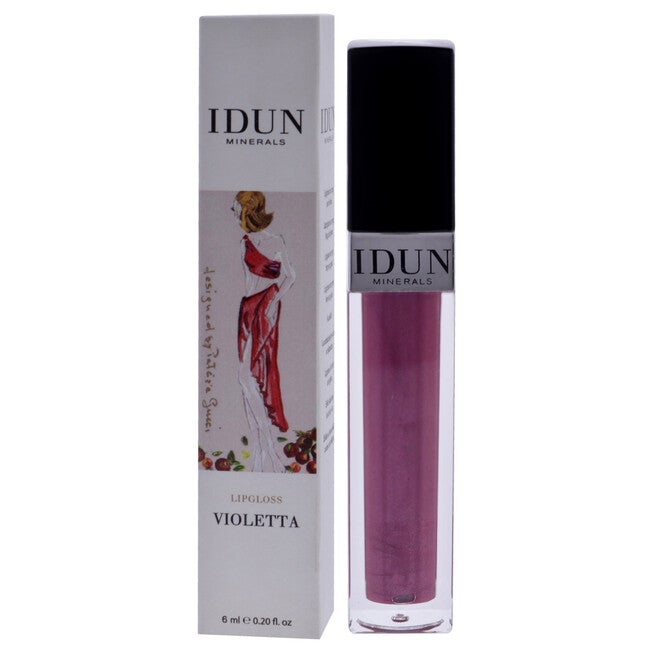 Lipgloss - 005 Violetta by Idun Minerals for Women - 0.2 oz Lip Gloss, See Description, alternate image number null