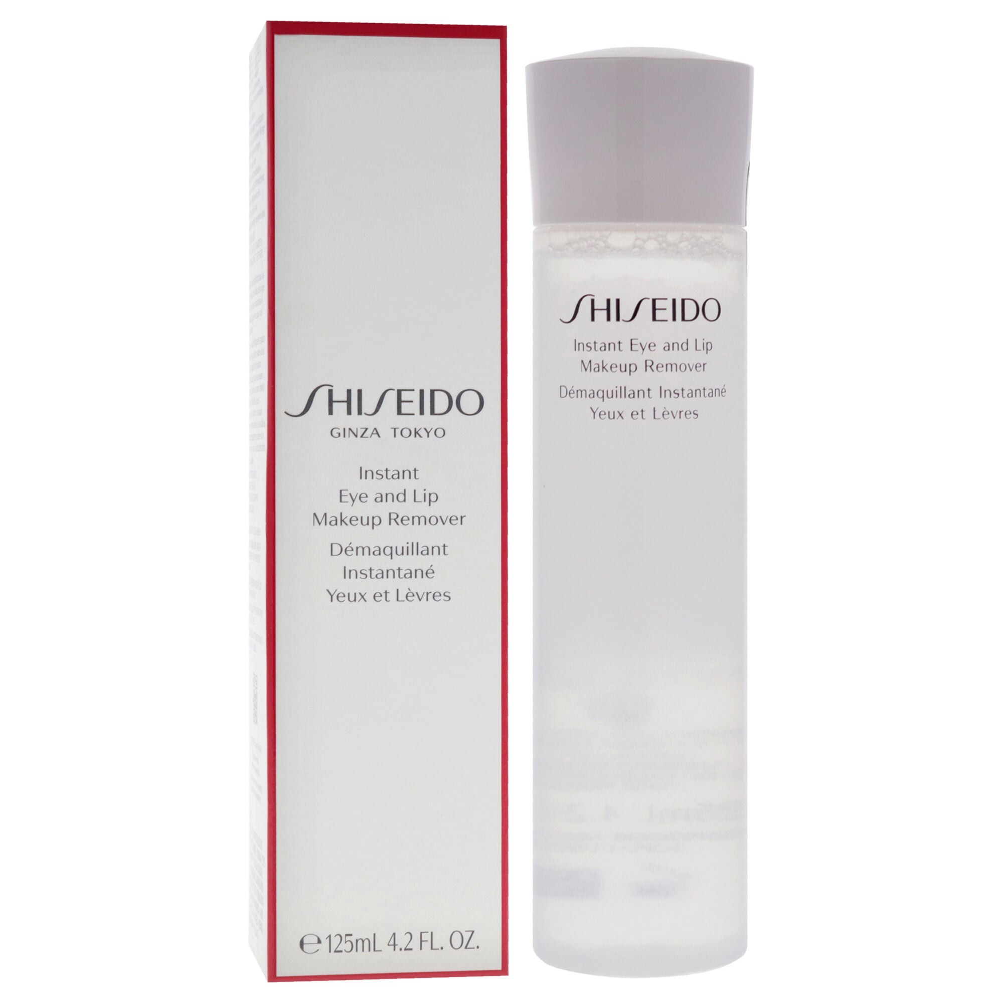 Instant Eye and Lip Makeup Remover by Shiseido for Unisex - 4.2 oz Makeup Remover, See Description, alternate image number 1