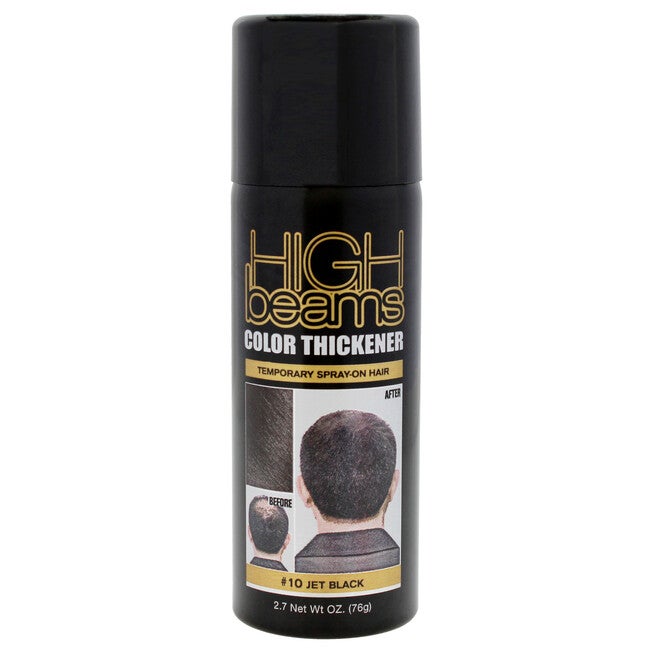 Color Jet Spray High Beams Color Thickener Temporary Spray - Jet Black by Salon Grafix ...