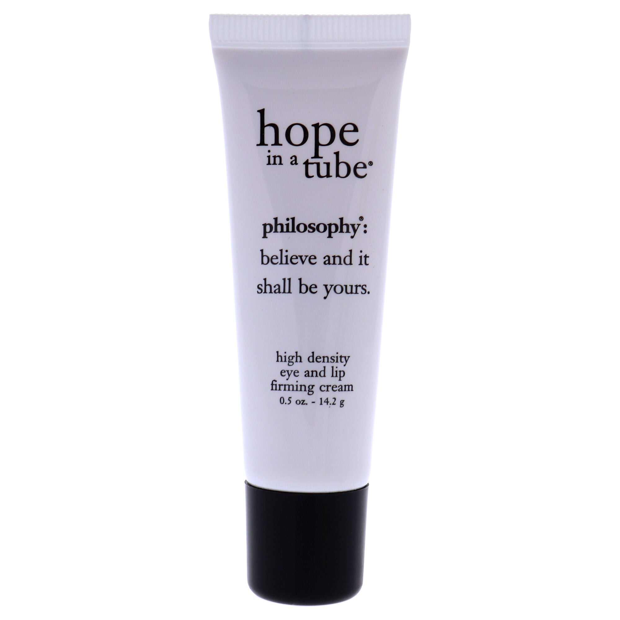 Hope In a Tube High-Density Eye and Lip Firming Cream by Philosophy for Women - 0.5 oz Cream, See Description, alternate image number 4