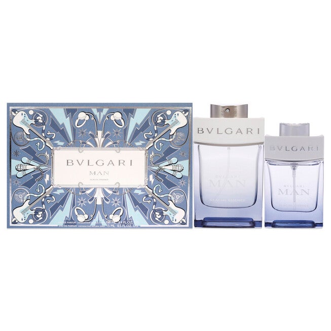Bvlgari Man Glacial Essence by Bvlgari for Men - 2 Pc Gift Set 3.4oz EDP Spray, 0.5oz EDP Spray, NA, hi-res image number null