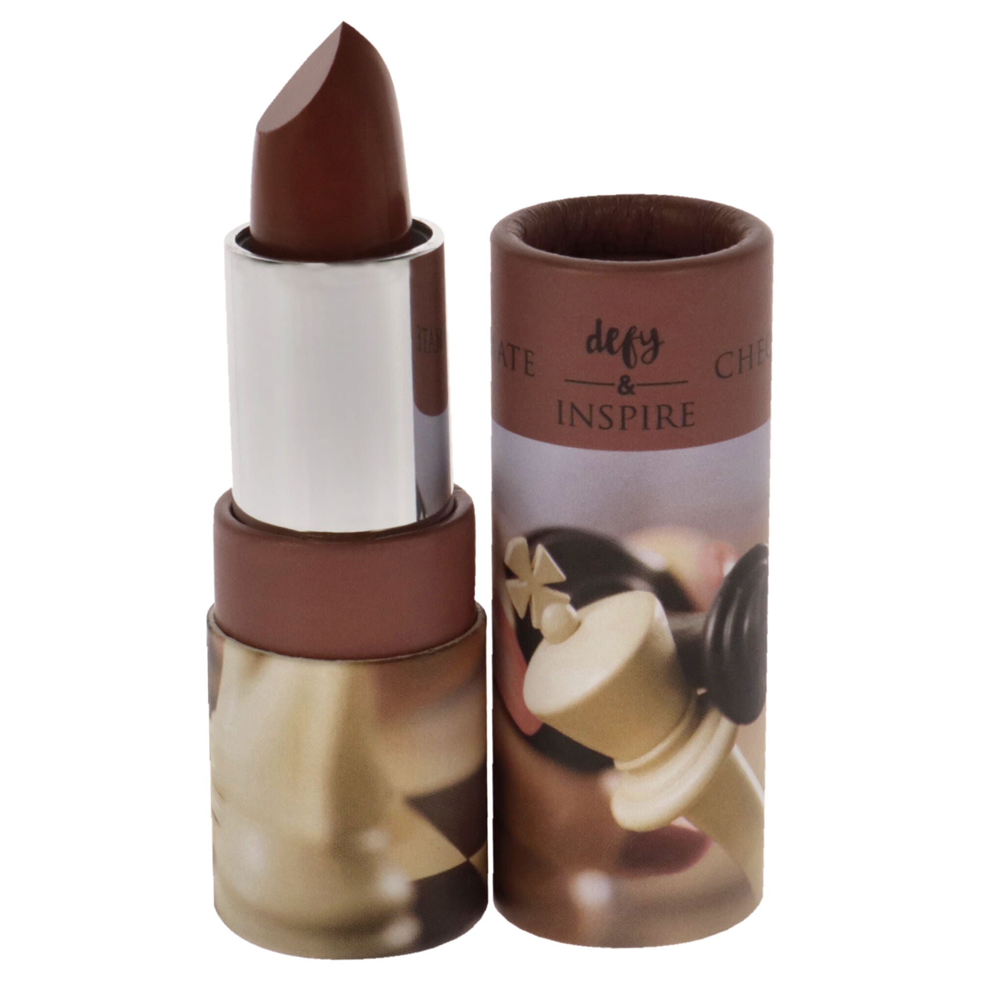 Cream Lipstick - 03 CheckMate by Defy and Inspire for Women - 0.134 oz Lipstick, See Description, alternate image number 2