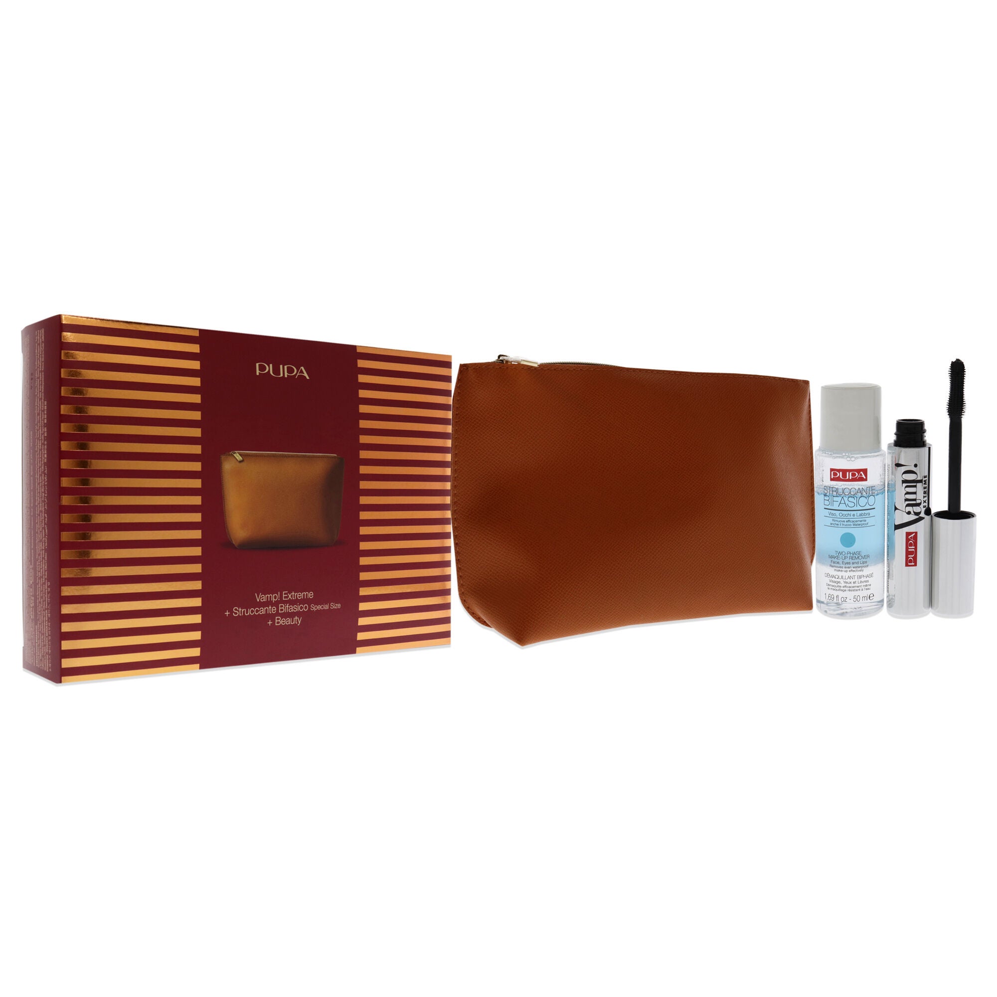 Vamp! Extreme and Two-Phase Make-Up Remover Set by Pupa Milano for Women - 3 Pc Set, See Description, alternate image number 2