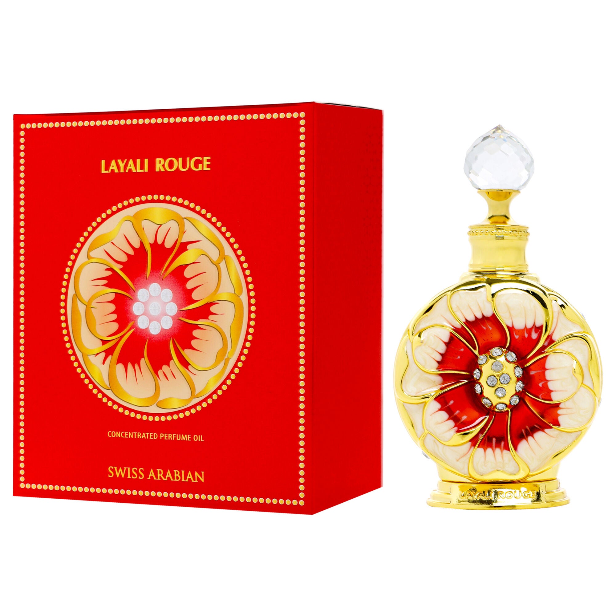 Layali Rouge by Swiss Arabian for Women - 0.5 oz Parfum Oil, See Description, alternate image number 3