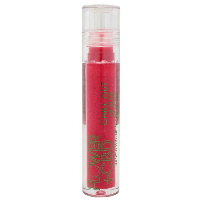 CBD Chill Out Lip Glaze - Lets Roll by Flower Beauty for Women - 0.1 oz Lip Gloss, NA, hi-res image number null