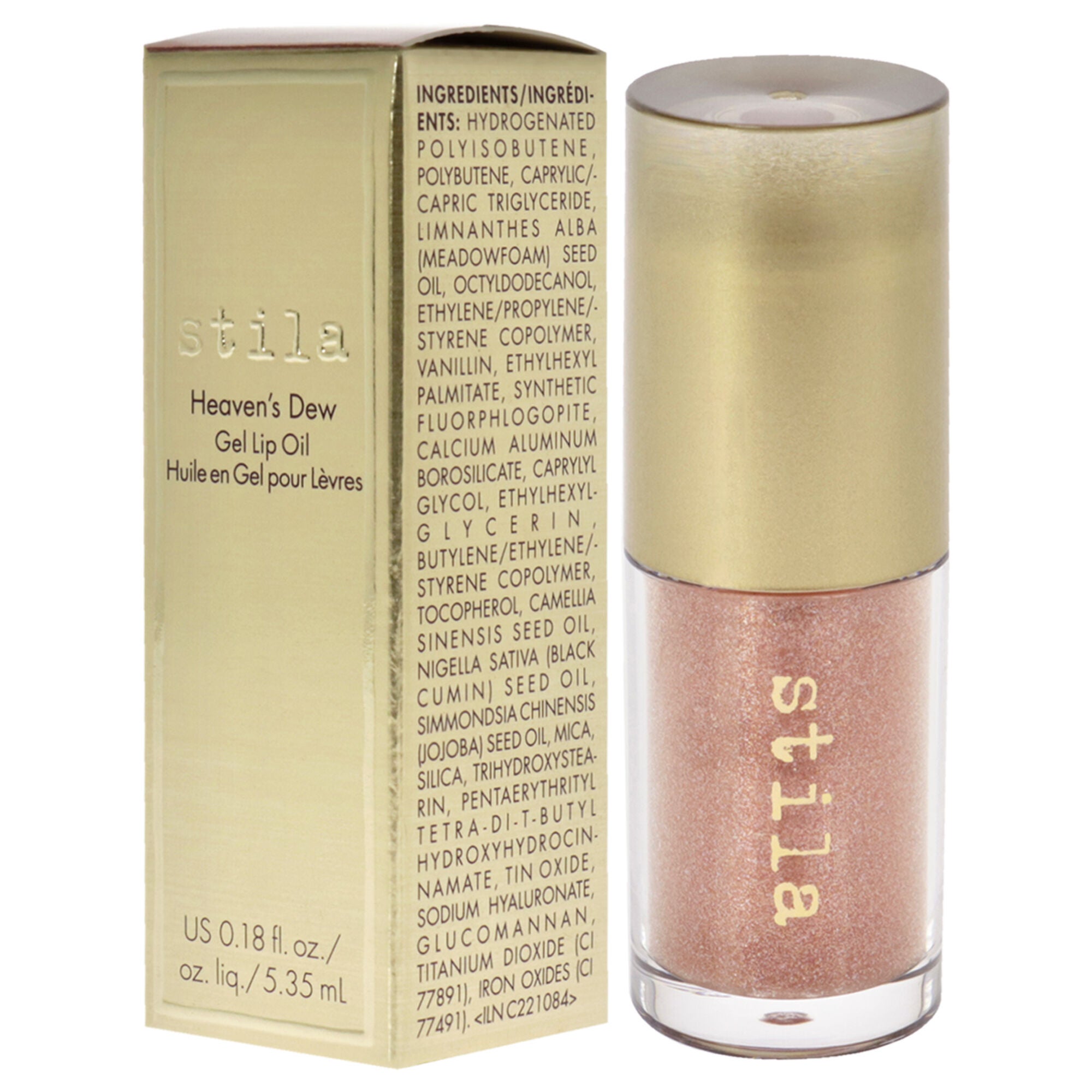 Heavens Dew Gel Lip Oil - Kitten Komet by Stila for Women - 0.18 oz Lip Oil, , alternate image number 7