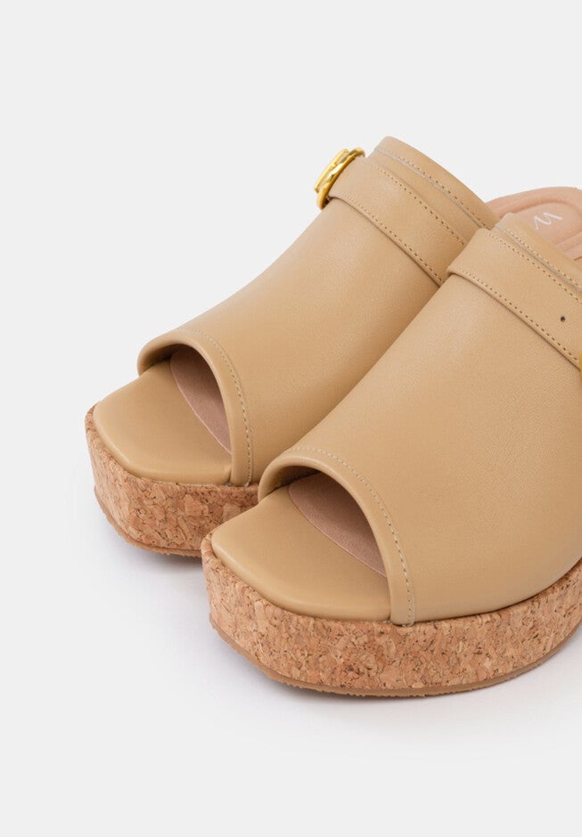 Sabina Clog Mules, Honey / Yellow, alternate image number 3