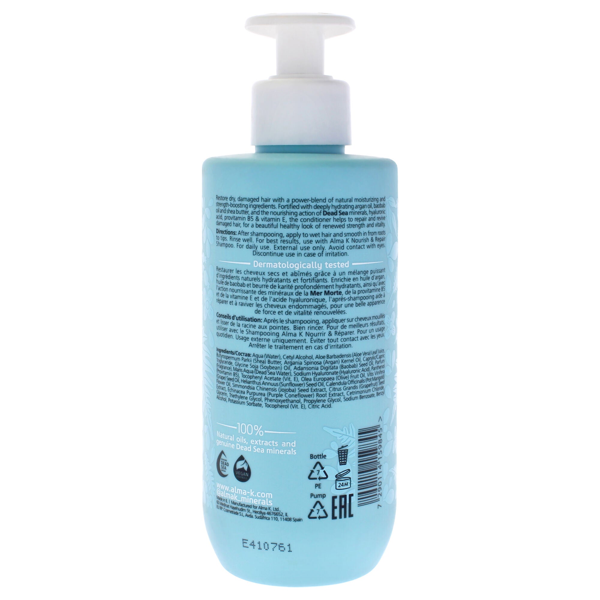 Nourish and Repair Conditioner by Alma K for Women - 10.1 oz Conditioner, See Description, alternate image number 2