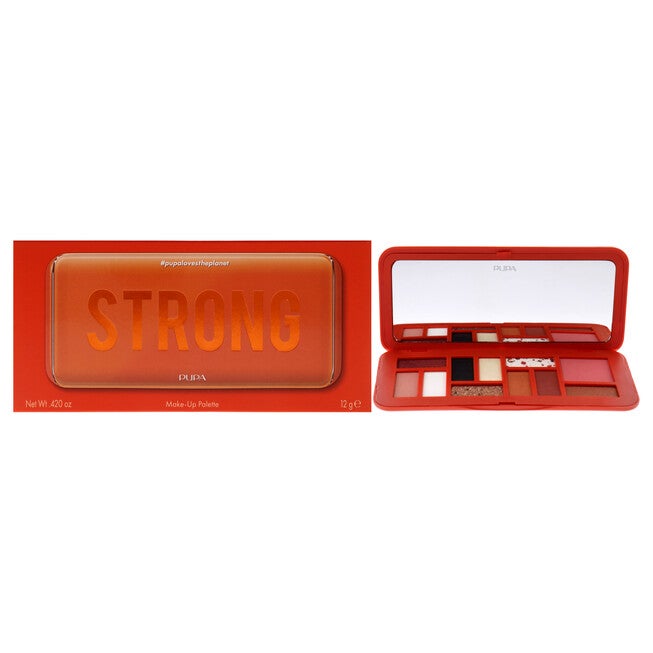 Make-Up Palette - 004 Strong by Pupa Milano for Women - 0.420 oz Makeup, NA, hi-res image number null