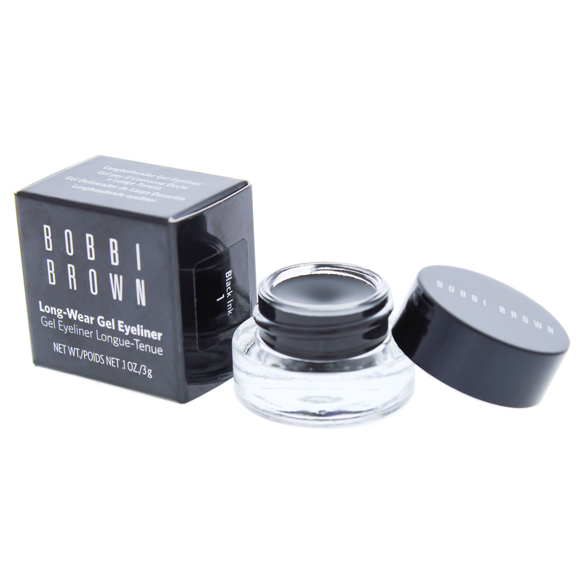 Long-Wear Gel Eyeliner - 1 Black Ink by Bobbi Brown for Women - 0.1 oz Eyeliner, , alternate image number 6