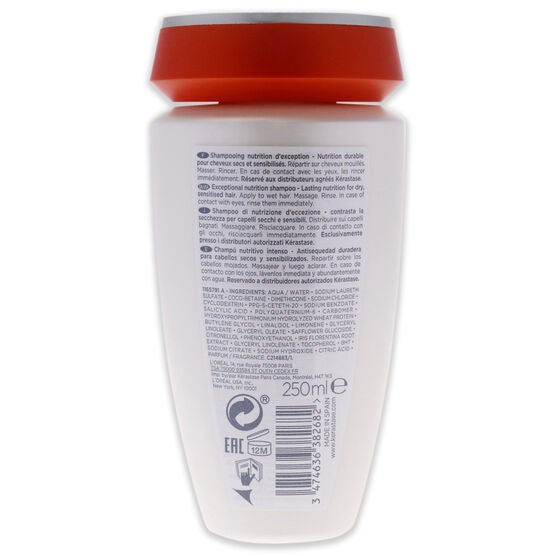 Nutritive Bain Satin 2 Shampoo by Kerastase for Unisex - 8.5 oz Shampoo, , alternate image number null
