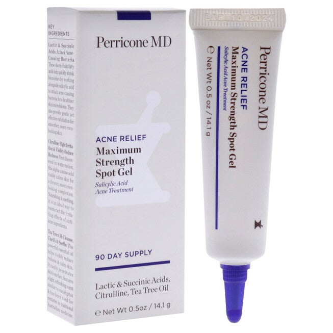 Acne Relief Maximum Strength Spot Gel by Perricone MD for Unisex - 0.5 oz Gel, , alternate image number null