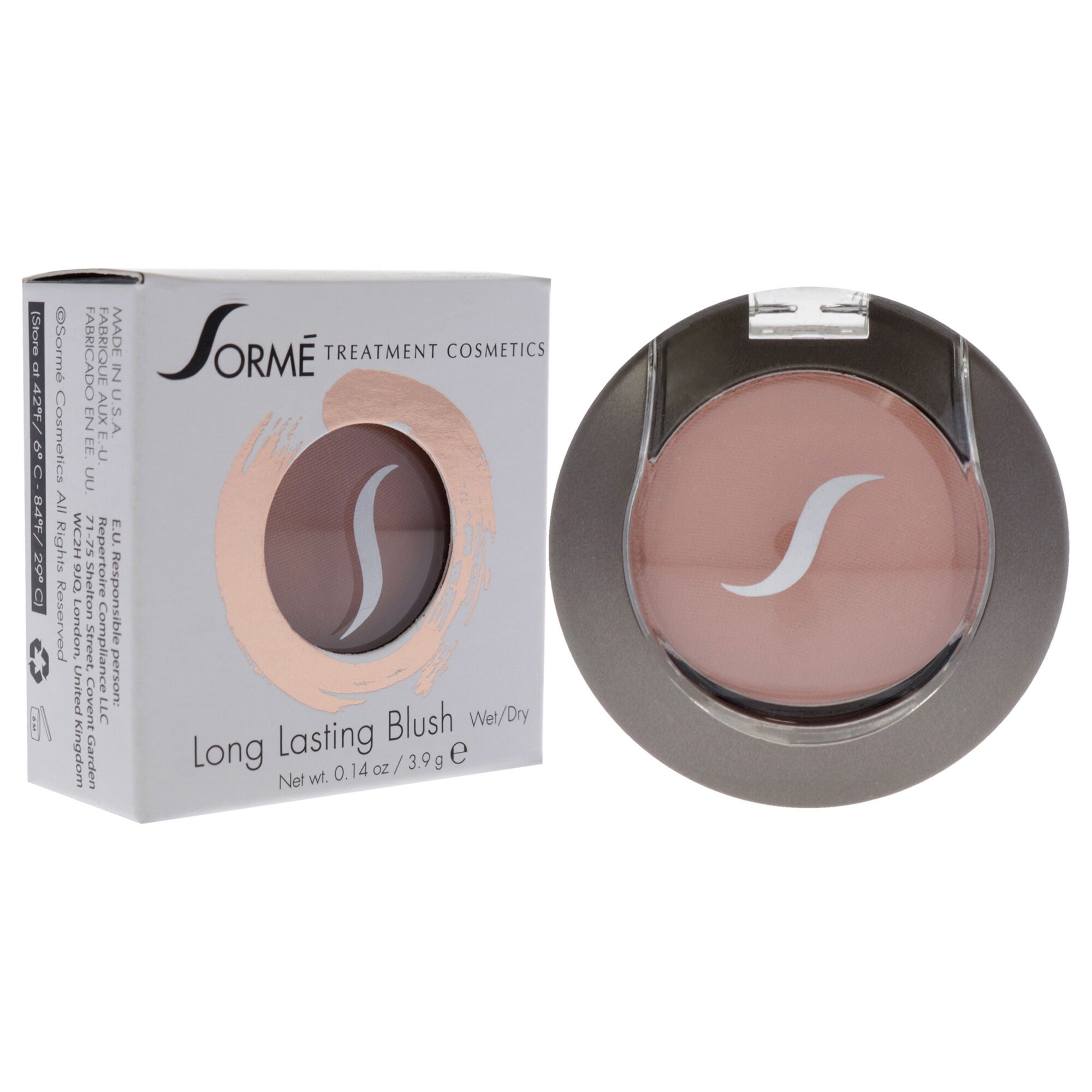 Wet and Dry Long Lasting Blush - Natural Earth by Sorme Cosmetics for Women - 0.14 oz Blush, See Description, alternate image number 2