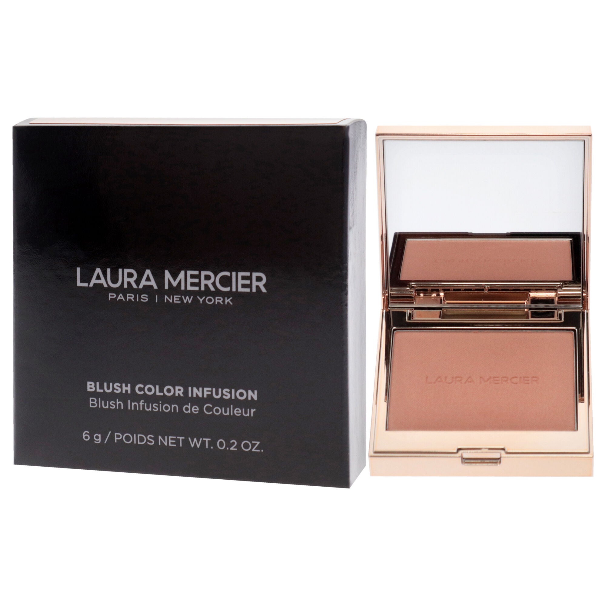 Blush Color Infusion - Peach Shimmer by Laura Mercier for Women - 0.2 oz Blush, , alternate image number 7