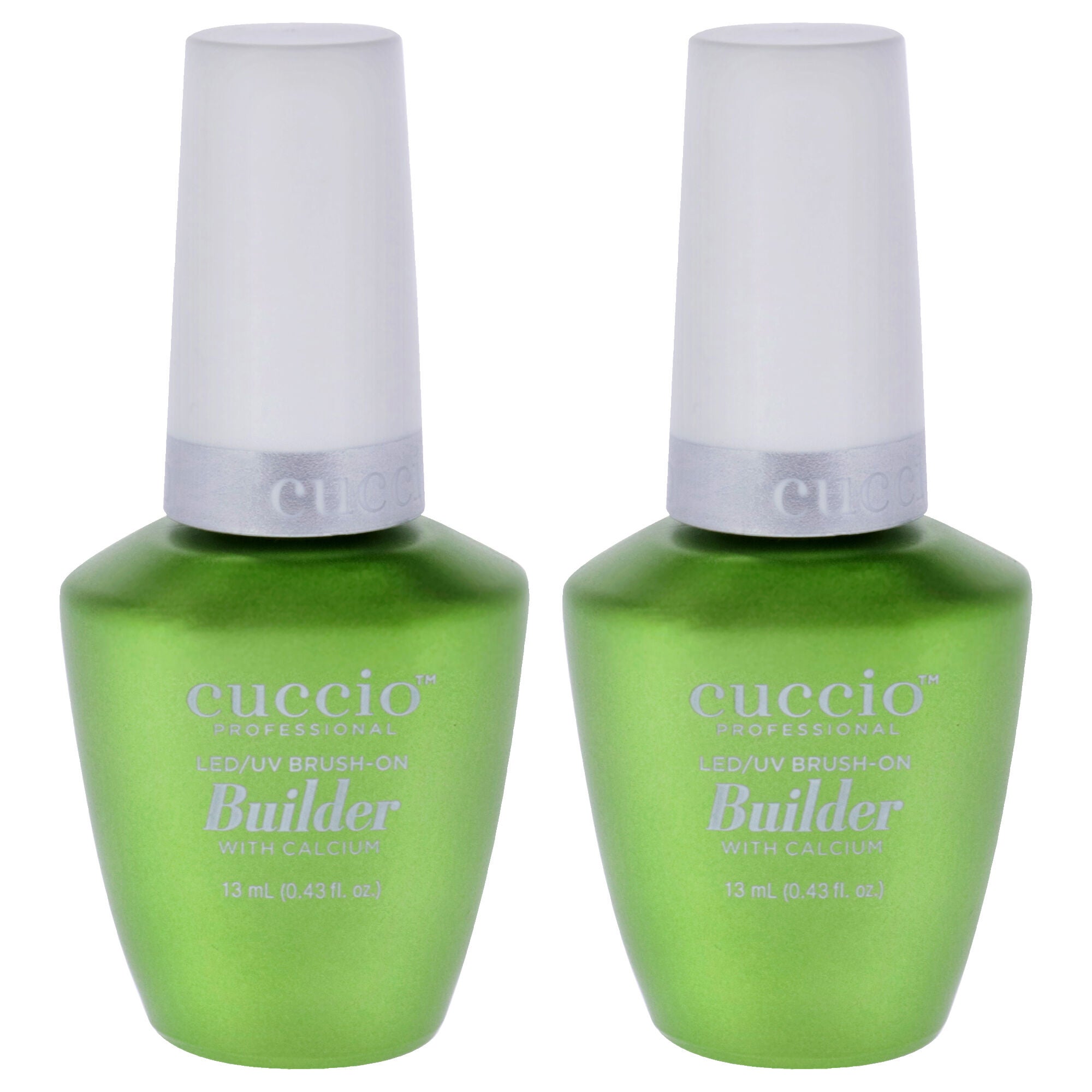 LED-UV Brush-On Builder Gel with Calcium by Cuccio Pro for Women - 0.43 oz Nail Polish - Pack of 2, See Description, alternate image number 4