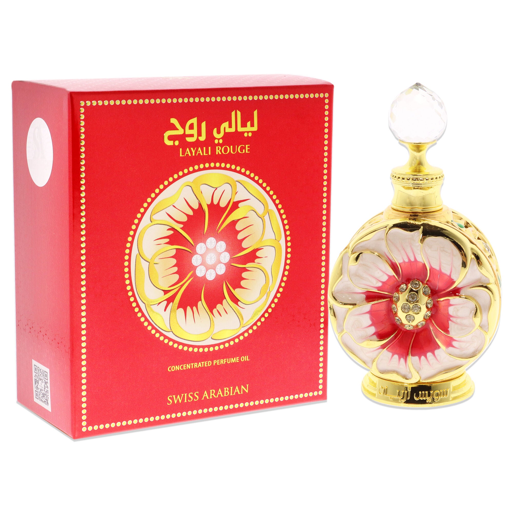 Layali Rouge by Swiss Arabian for Women - 0.5 oz Parfum Oil, , alternate image number 6