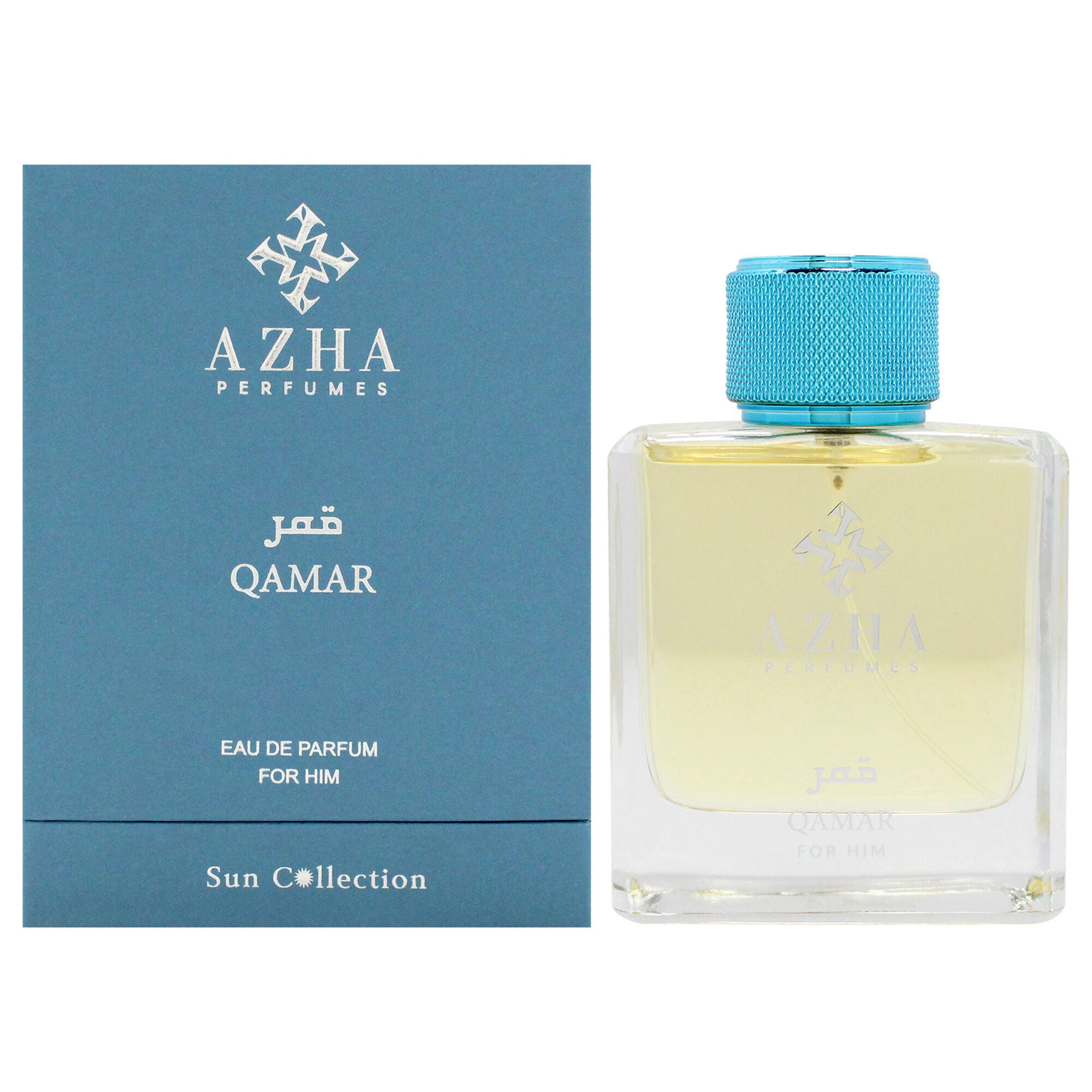 Sun Collection - Qamar by Azha for Men - 3.3 oz EDP Spray, Clear, hi-res image number 0