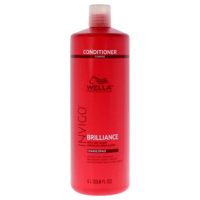 Invigo Brilliance Conditioner For Coarse Hair by Wella for Unisex - 33.8 oz Conditioner, NA, hi-res image number null