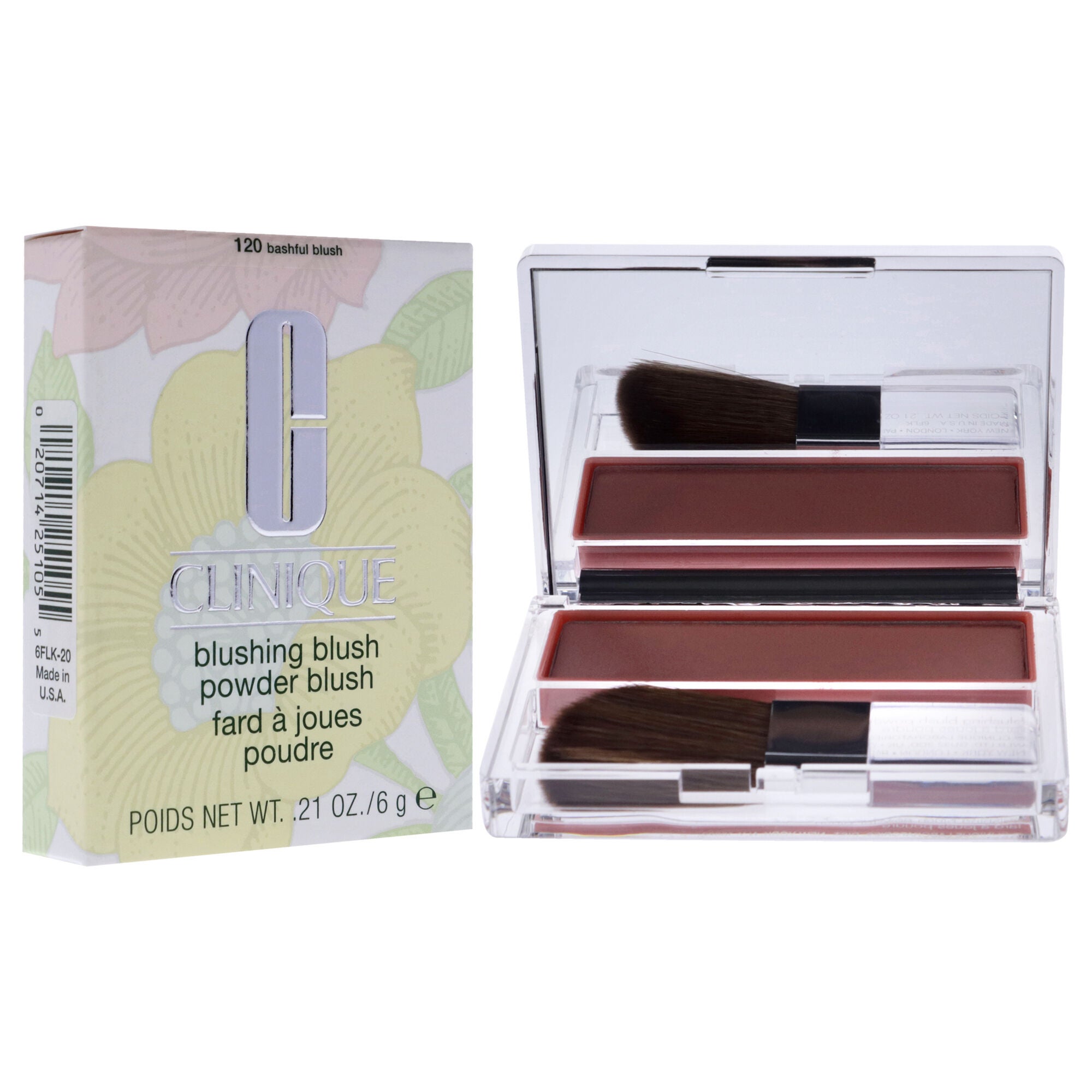 Blushing Blush Powder Blush - 120 Bashful Blush by Clinique for Women - 0.21 oz Blush, , alternate image number 7