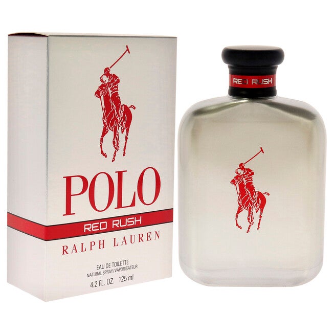 Polo Red Rush by Ralph Lauren for Men - 4.2 oz EDT Spray, See Description, alternate image number 2