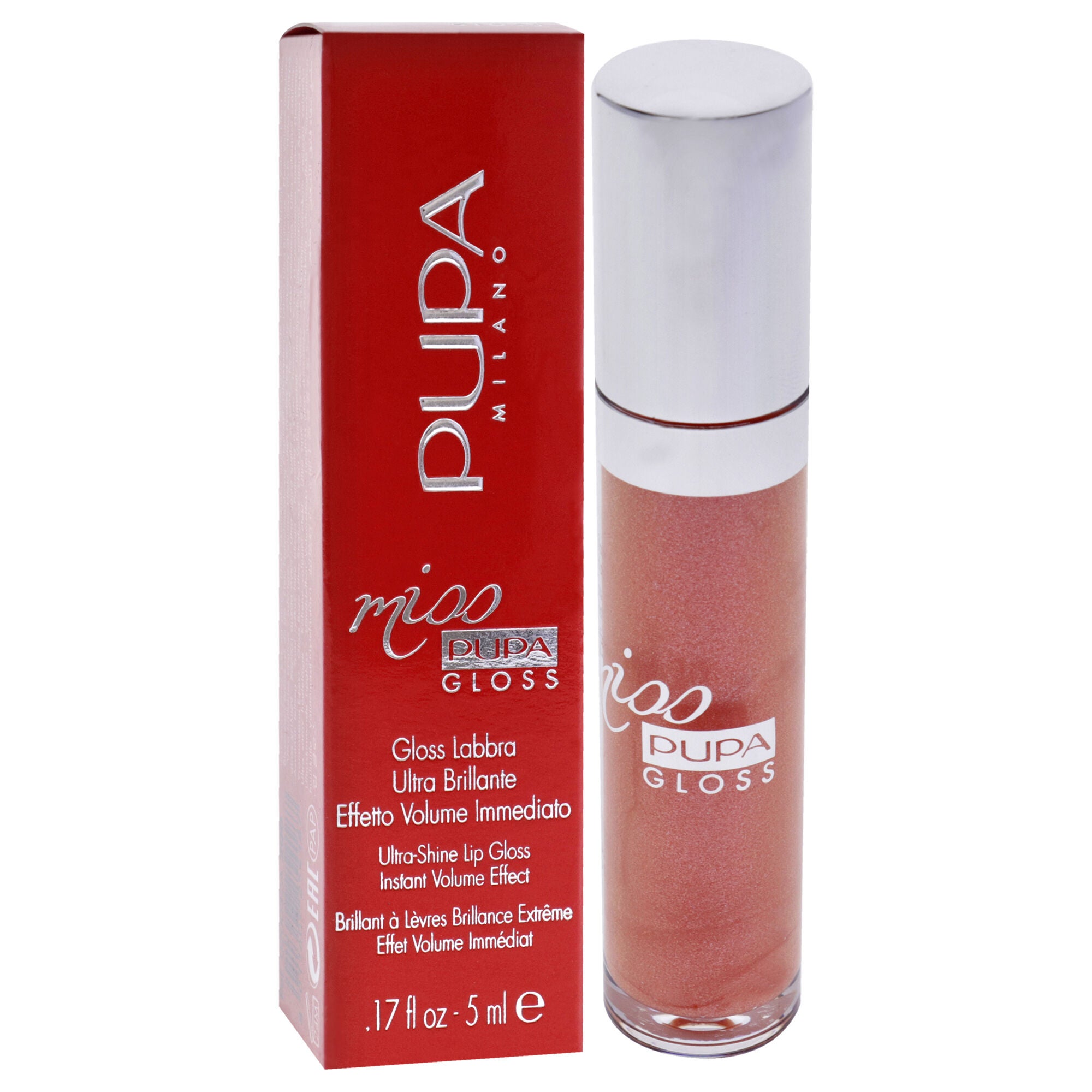 Miss Pupa Gloss Ultra-Shine Lip Gloss - 200 Juicy Glaze by Pupa Milano for Women - 0.17 oz Lip Gloss, , alternate image number 6
