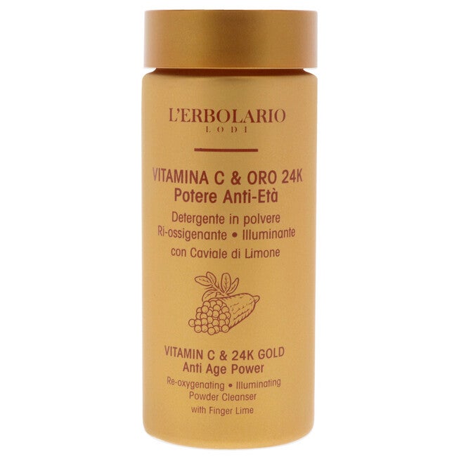 Victamin C And 24K Gold Anti-Age Power by LErbolario for Women - 1.23 oz Cleanser, NA, alternate image number null