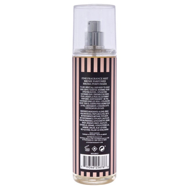 Juicy Couture by Juicy Couture for Women - 8 oz Fine Fragrance Mist, See Description, alternate image number 1