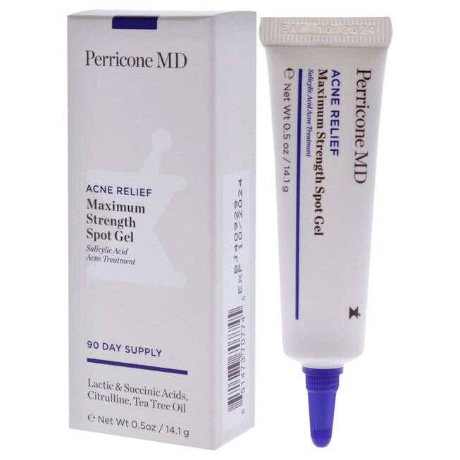 Acne Relief Maximum Strength Spot Gel by Perricone MD for Unisex - 0.5 oz Gel, , alternate image number null