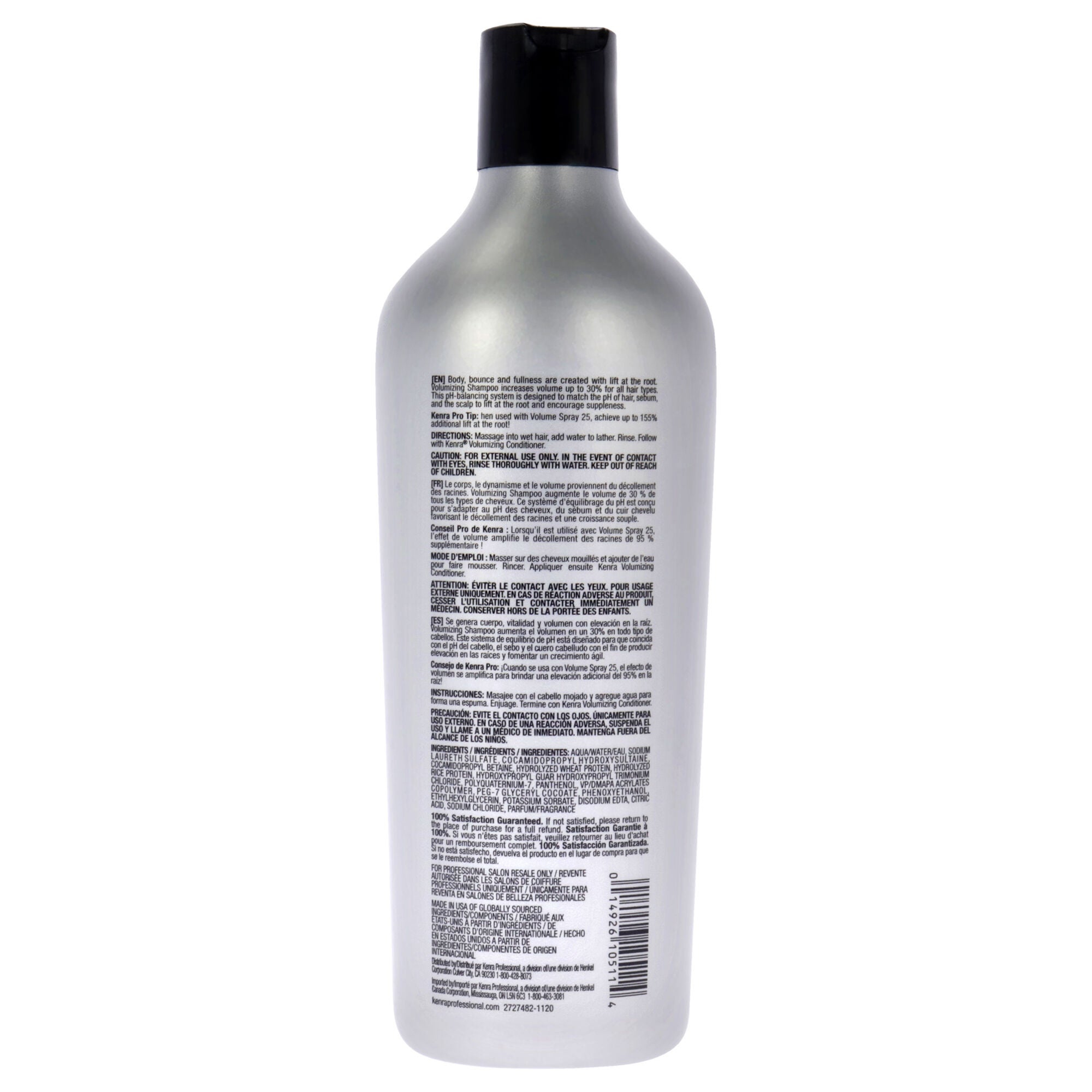 Volumizing Shampoo by Kenra for Unisex - 10.1 oz Shampoo, , alternate image number 4