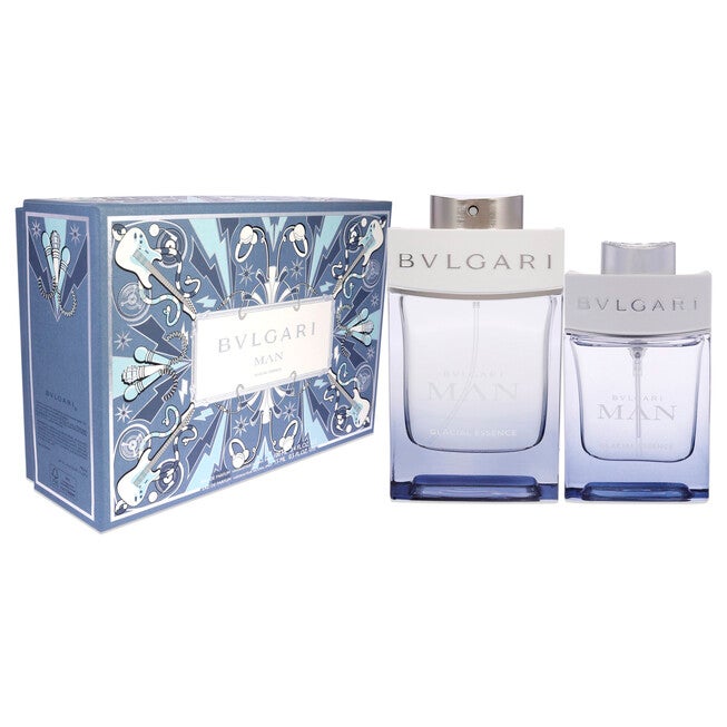 Bvlgari Man Glacial Essence by Bvlgari for Men - 2 Pc Gift Set 3.4oz EDP Spray, 0.5oz EDP Spray, NA, alternate image number null