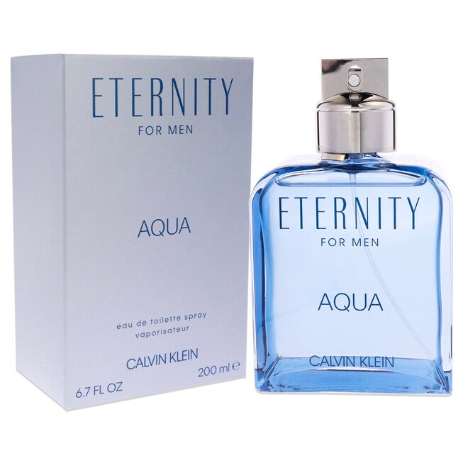 Eternity Aqua by Calvin Klein for Men - 6.7 oz EDT Spray, See Description, alternate image number 2